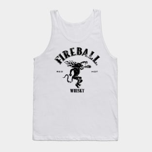 Fireball Red Hot - Vintage Distressed Tank Top